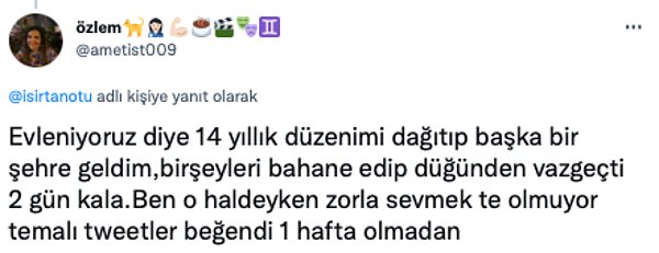 2. Bazı kullanıcılar kendi ilişkilerindeki sorunları paylaşmayı tercih etti.