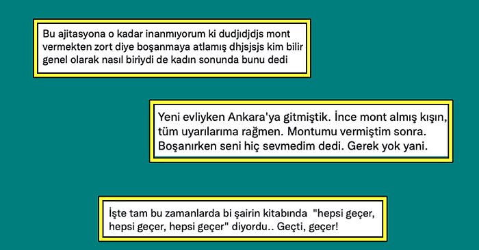 Eşi Üşüdüğünde Montunu Vermesine Rağmen Boşanırken Hiç Sevilmediğini Duyan Kullanıcı Sosyal Medya Gündeminde