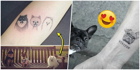 Hayvan Dostlarının Fotoğraflarını Dövme Yaptıran İnsanları Görünce Gözlerinizden Kalpler Fışkıracak!