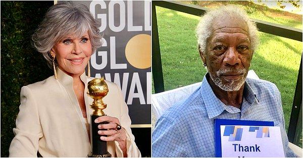 22. Jane Fonda ve Morgan Freeman