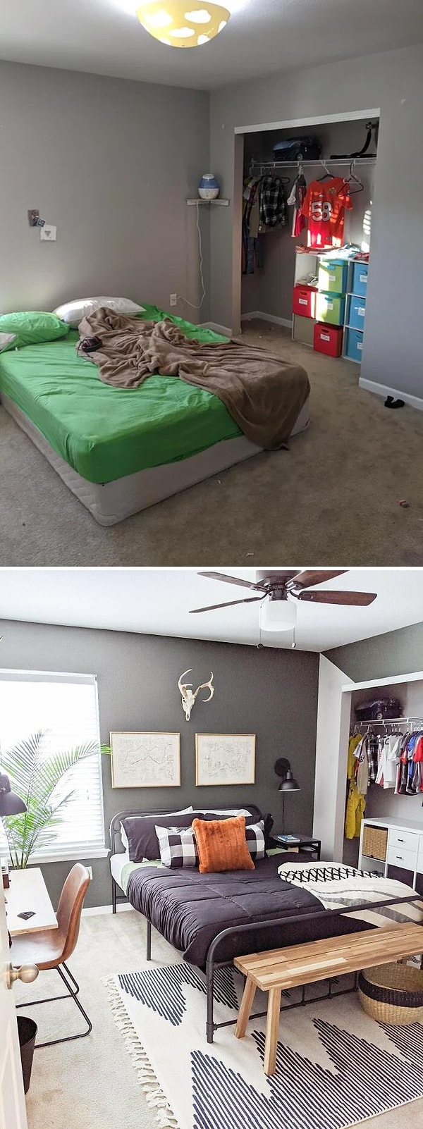 13. Преображение спальни для 9-летнего ребенка