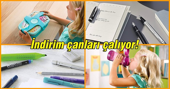 İndirim Döneminde Öne Çıkan Uygun Fiyatlı 21 Kırtasiye Ürünü