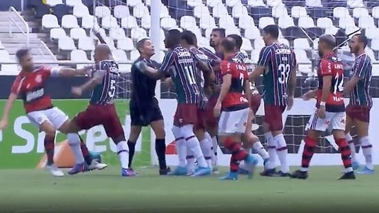 Felipe Melo ve Diego Ribas Saha İçerisinde Birbirine Girdi