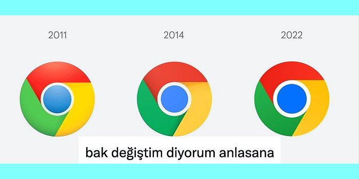 Google Chrome Logosunun Büyük(!) Değişimini Diline Dolayarak Güldüren Kişiler