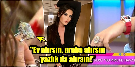 Kıymetlimisss! Selin Ciğerci'nin 30 Karatlık Devasa Tektaş Yüzüğünün Fiyatı Akıllara Durgunluk Verdi