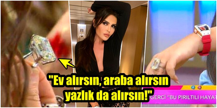 Kıymetlimisss! Selin Ciğerci'nin 30 Karatlık Devasa Tektaş Yüzüğünün Fiyatı Akıllara Durgunluk Verdi