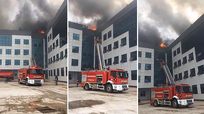 Bina Tahliye Edildi! Giresun Üniversitesi'nde Yangın