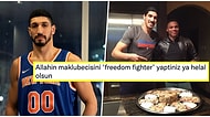 NBA'de Forma Giyen FETÖ'cü Enes Kanter Yaptığı 'İfade Özgürlüğü' Konuşması ile Tepkilerin Odağında!