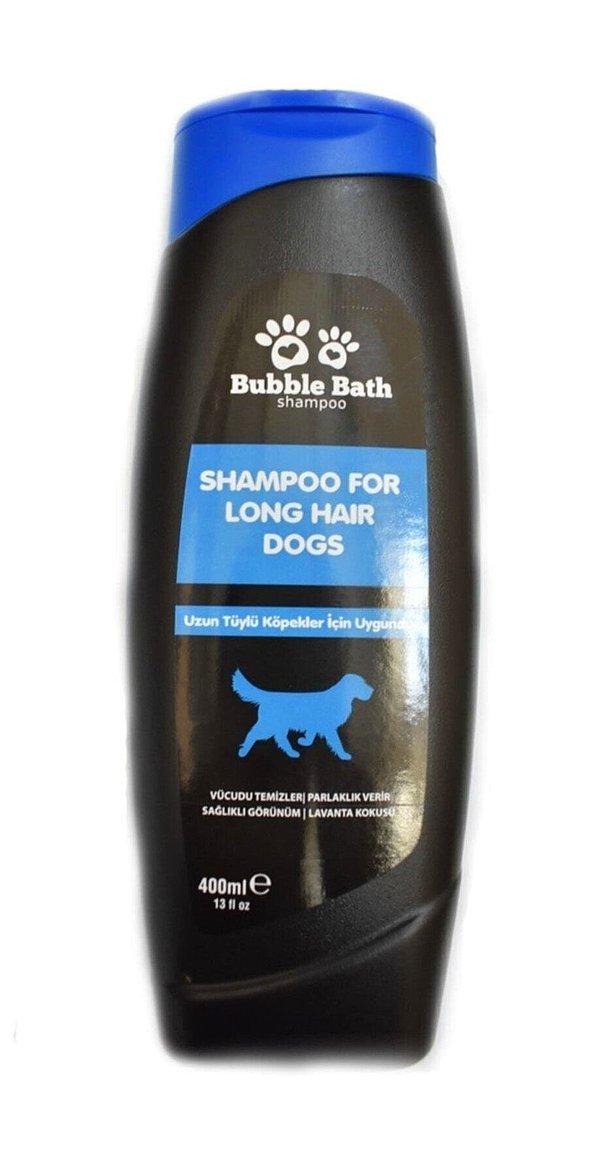 4. Uzun tüylü köpeklere çok iyi gelecek bir şampuan..