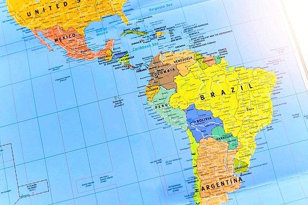 Güney Amerika'da Kaç Tane Şehir Var? Güney Amerika Haritası...