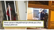 Yetersiz Sinyalden Dolayı Pos Cihazıyla Birlikte Şekilden Şekle Giren Mağdurların Trajikomik Anları