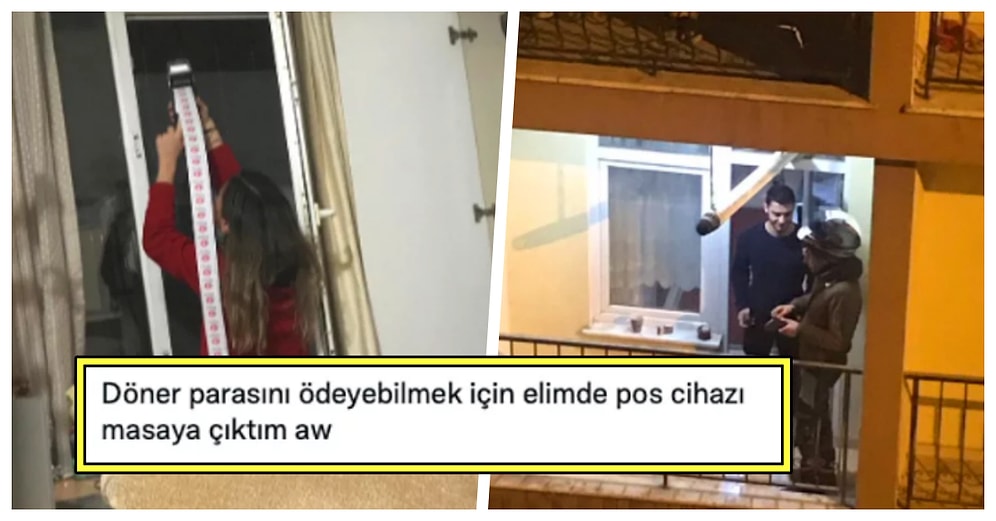 Yetersiz Sinyalden Dolayı Pos Cihazıyla Birlikte Şekilden Şekle Giren Mağdurların Trajikomik Anları
