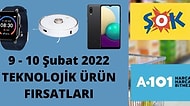 Akıllı Telefon, Akıllı Saat ve Akıllı TV Fırsatları! Şok ve A101 9 Şubat Teknolojik Ürünler