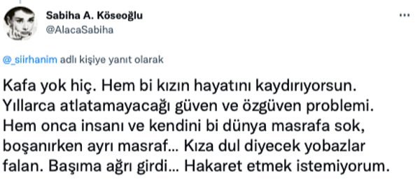 8. Güven bir kere gitti mi geri gelmiyor zaten.