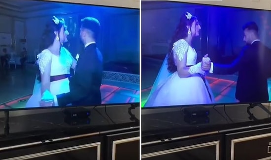Düğünde İlk Dansı Yaptığı, Dans Ettiği Gelini Bırakarak Sinirlendiği Kişinin Üstüne Yürümeye Çalışan Damat