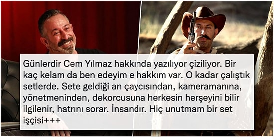 Sürekli Linçlenen Komedyen Cem Yılmaz'ın Bir Set İşçisine Yaptığı Sürprizi Okuyunca Çok Şaşıracaksınız