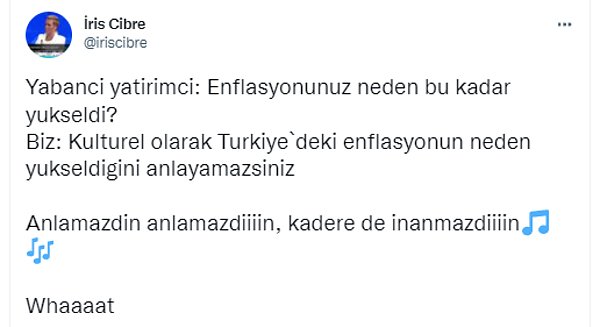 'Issız' enflasyon