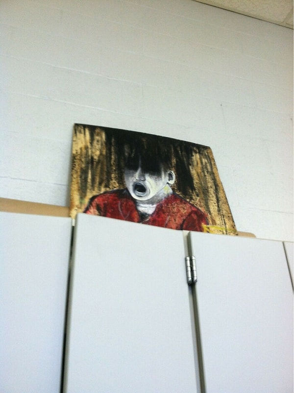 19. Картина, сделанная ребенком на одном из уроков рисования