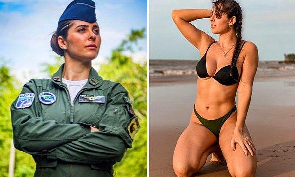 Brezilya Hava Kuvvetleri'nin eski teğmeni Acassia Marina Jorge Diniz ile tanışın. Kendisi şu anda OnlyFans modelliği yaparak kariyerine devam ediyor.
