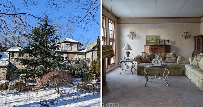 Загляните внутрь заброшенного особняка за 2,5 миллиона долларов, который сгорел в огне