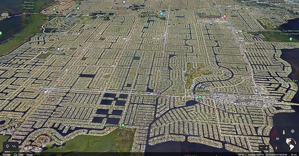 23. «Доступ к океану» + пригород во Флориде