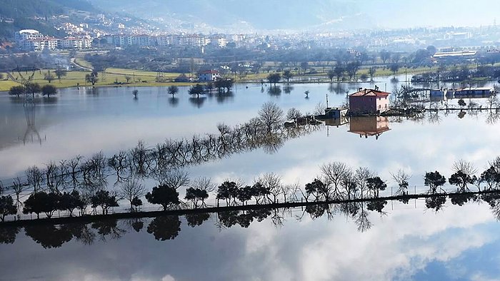 Muğla'da Sağanak! Tarım Arazileri Sular Altında Kaldı