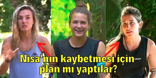 Dışladılar mı? Survivor Nisa'nın Oyun Kazanmaması İçin Sude ve Seda'nın Uyguladığı Plan Dikkat Çekti