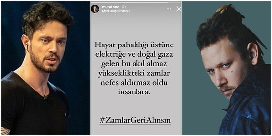 Rapçi Şanışer'in Murat Boz'un Zam Tepkisine Eski Defterleri Açarak Yaptığı Gönderme Olay Yarattı