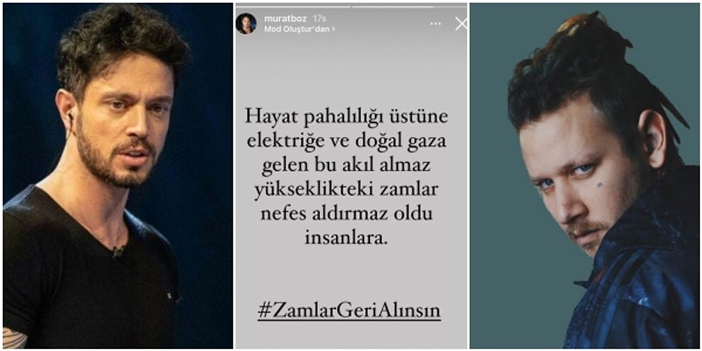 Rapçi Şanışer'in Murat Boz'un Zam Tepkisine Eski Defterleri Açarak Yaptığı Gönderme Olay Yarattı