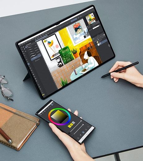 Samsung Unpacked 2022 Etkinliğinde Yeni Tablet Ailesi Galaxy Tab S8'i Tanıttı!