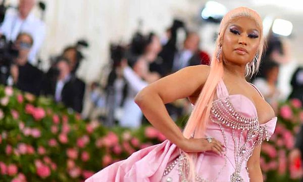 Nicki Minaj at the Met Gala in 2019