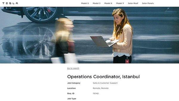 Şirketin internet sitesinde son açılan iş ilanında ise İstanbul merkezli bir Operasyon Koordinatörü aranmaya başlandı.