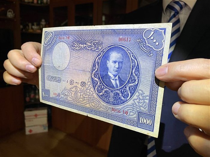 Açılış Fiyatı 800 Bin TL: 'Türkiye'nin En Değerli Banknotu' Yeni Sahibini Arıyor