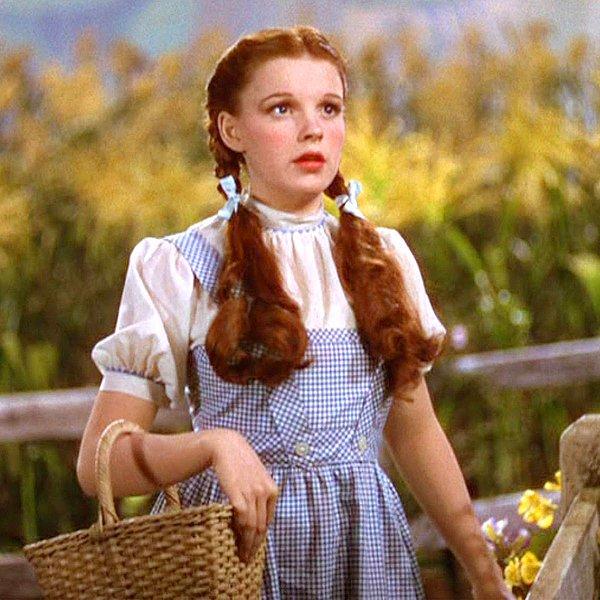 13. Dorothy (Judy Garland) — Oz Büyücüsü