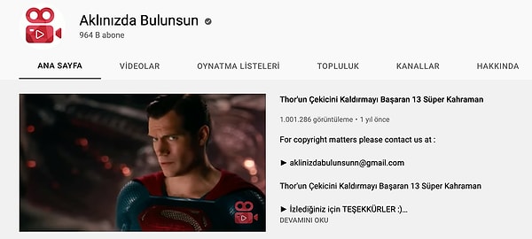 11. Aklınızda Bulunsun: