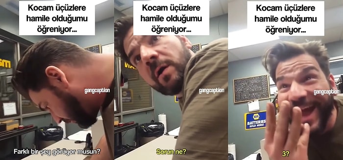 Eşinin Gösterdiği Ultrason Fotoğrafında Üç Bebek Olduğunu Bir Türlü İdrak Edemeyen Abimizin Tatlı Tepkileri