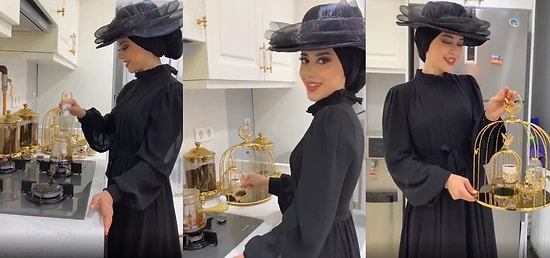 Gördüğünüz Tüm Kahve Sunumlarını Unutun: Damadın Tuzlu Kahvesini 'Altın Kafeste' Sunan Yeni Gelin Ablamız