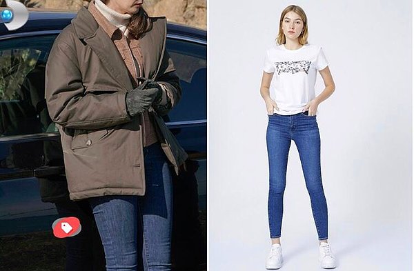 2. Tam böyle bir skinny jeans arıyordum diyorsanız, Nalan'ın Levi's kot pantolonunu bulduk!