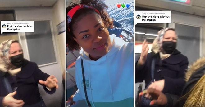 İstanbul'a Gelen Siyahi Turist, Metroda Bir Kadının Irkçı Saldırısına Maruz Kaldığını İddia Etti