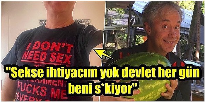 Ünlü Sunucu Metin Uca Giydiği Küfürlü Tişörtüyle Gelen Zamlara Büyük Tepki Gösterdi!