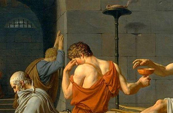 Sokrates'e zehir dolu kadehi uzatan kişi öğrencisi ya da bir yakını zannedilse de Sokrates'in ölümünden emin olmakla görevlendirilen kişi.