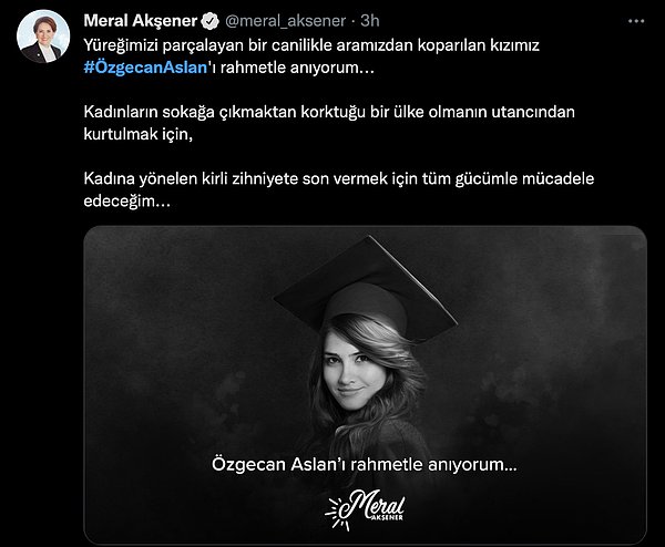 Meral Akşener...