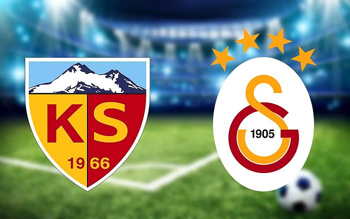 Galatasaray-Kayserispor Maçı Saat Kaçta, Hangi Kanalda? Galatasaray Kayserispor Maçı Muhtemel 11'leri...