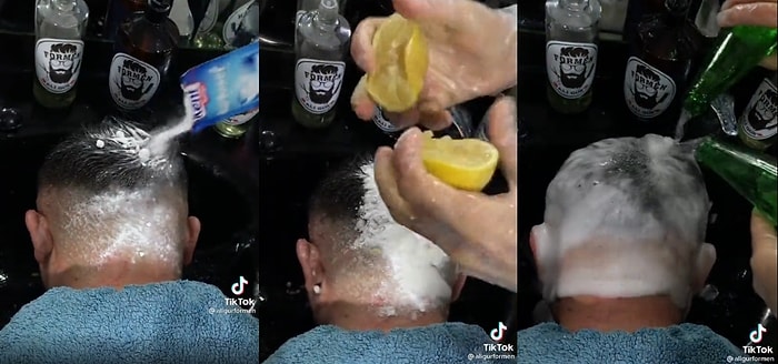 Müşterisinin Kafasında Churchill Hazırlayan Berberin Bi' Garip Videosu