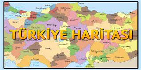 9. Hodri Meydan: Türkiye Haritasında İşaretli Bölgenin Hangi Şehir Olduğunu Bulabilecek misin?
