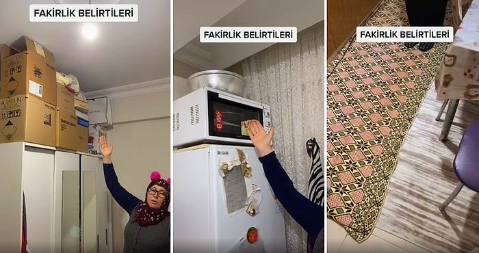 Evinizdeki Eşyaları Kullanma Şeklinize Göre Fakir Olup Olmadığınızı Anlayabileceğinizi İddia Eden Teyze