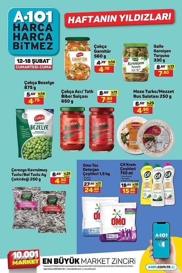 Çerezya Kavrulmuş Tuzlu/Bol Tuzlu Ay Çekirdeği 250 g 4,50 TL.