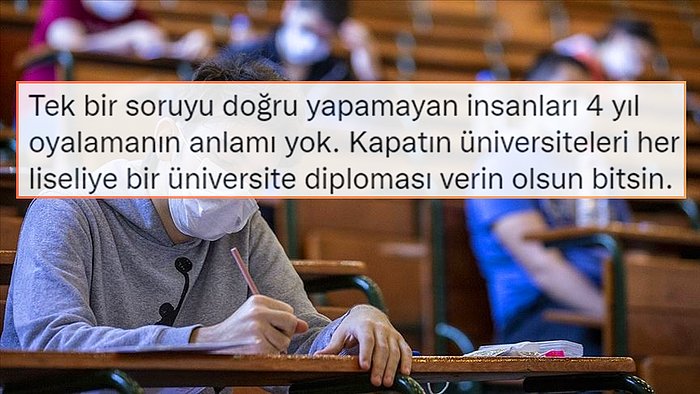 Akıllardaki Soru: Üniversite Sınavında Baraj Neden Kaldırıldı?