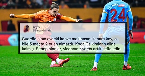 Galatasaray Ölüm Kalım Maçında Ağır Yaralandı! Kayserispor'dan 1 Puan Alabilen Cimbom'a Gelen Tepkiler