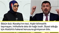 Veli Ağbaba, Aldığı Milyonluk Bursla Tartışılan AKP'li Ravza Kavakçı'nın Tezinin Çalıntı Olduğunu İddia Etti